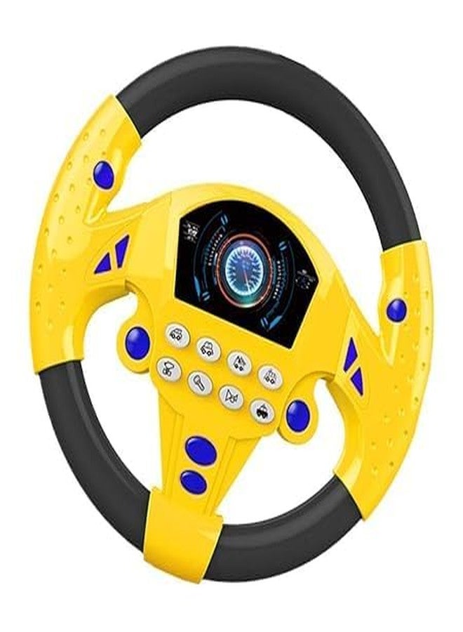 ToYooZe JHBK Kids Steering Wheel Toy, Steering Wheel for Kids in Car, Wheel Toy, Musical Sound , Car Backseat Toy for Toddlers, Fun Learning Driving Toy for Boys & Girls (Multicolor-pack1) - Image 2